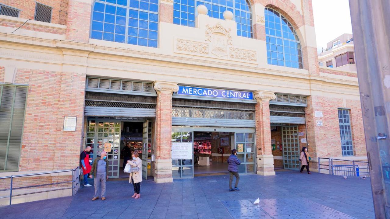Stylish & Spacious Family Apartment Near Beach & Vibrant Historic Market Alicante Exteriör bild